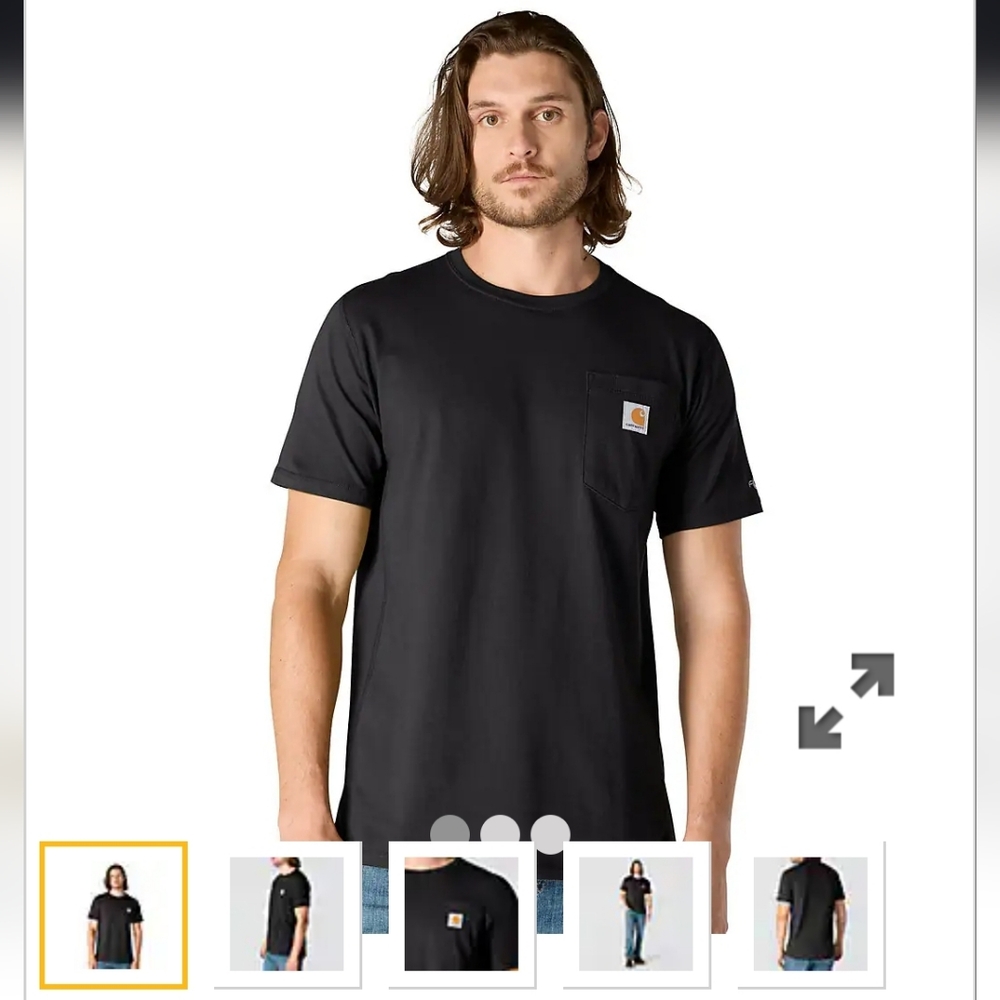 Carhartt Force Relaxed Fit Pocket Tee NWOT